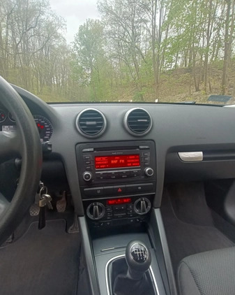 Audi A3 cena 25000 przebieg: 202000, rok produkcji 2008 z Suchań małe 106